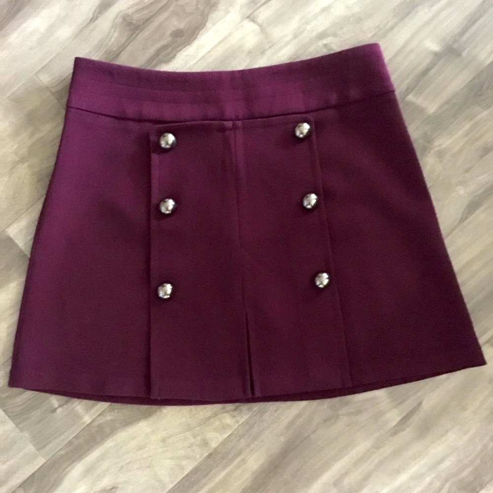 COPE skirt with fun button details